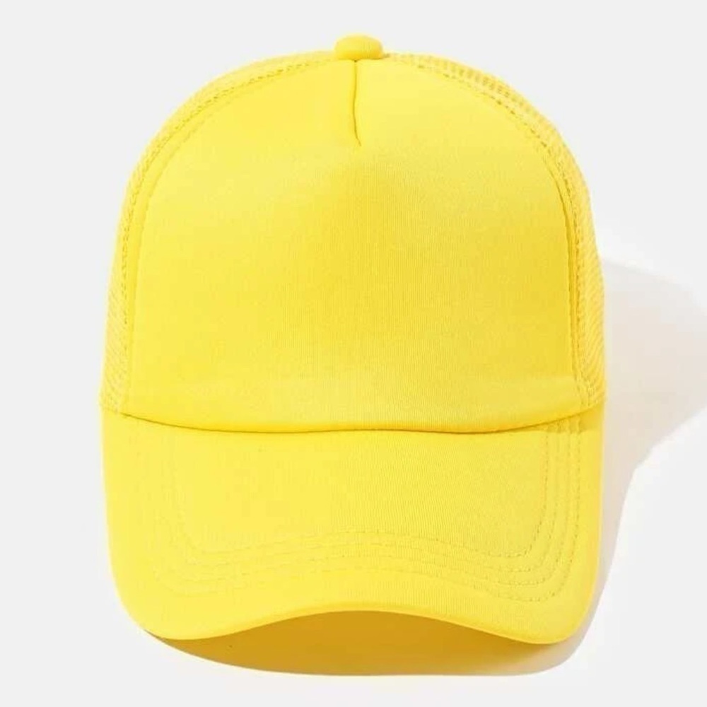 Solid Color Baseball Cap - Picture 3 of 6